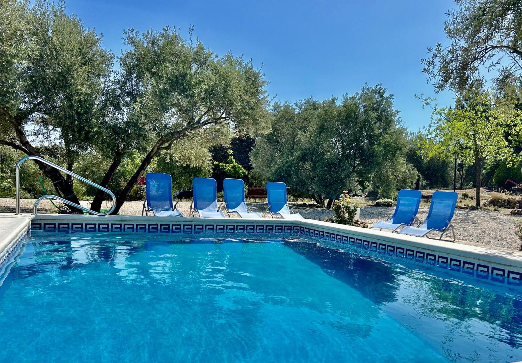 Refugio Andaluz Con Piscina Entre Olivos Villanueva de Tapia Exterior foto